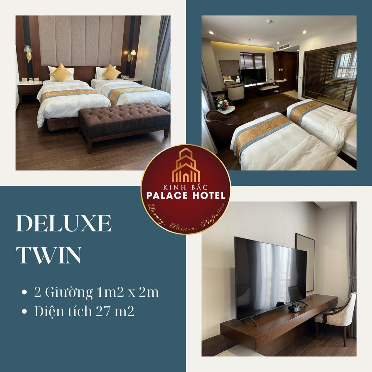 Kinh Bac Palace Hotel Bắc Ninh Esterno foto