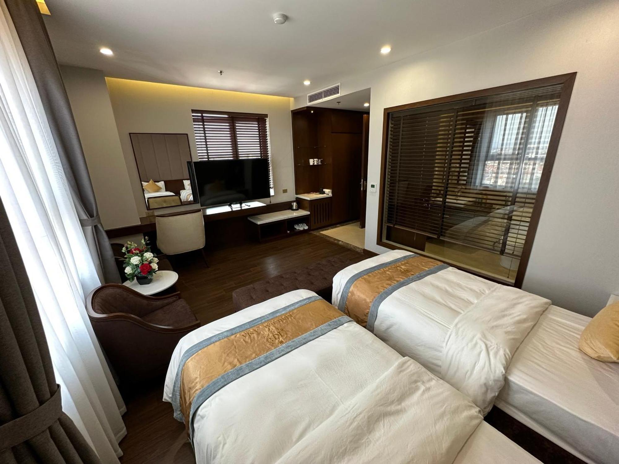 Kinh Bac Palace Hotel Bắc Ninh Esterno foto