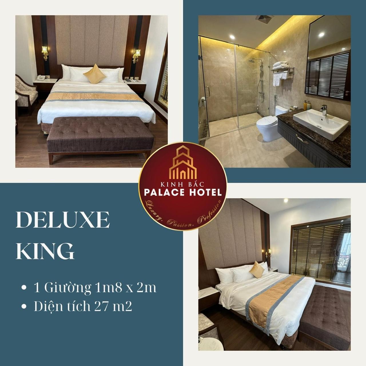 Kinh Bac Palace Hotel Bắc Ninh Esterno foto